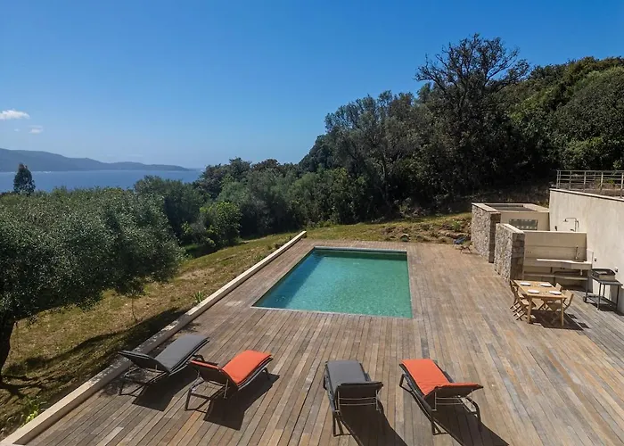 Vila Family With Pool And Sublime Sea View Olmeto (Corsica)