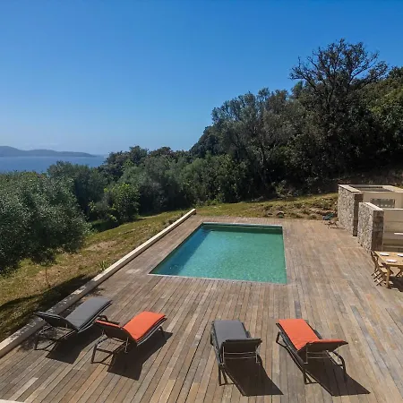 Villa Family With Pool And Sublime Sea View Olmeto